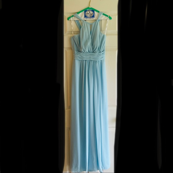 Jasmine - B2 B203004 Bridesmaid Dress Powder Blue - Picture 2 of 8